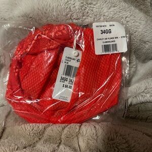 Elomi’s Charley Plunge Bra Exquisite Red